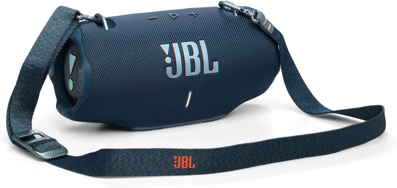 JBL Xtreme 4 Portable waterproof speaker with massive JBL Pro Sound and a convenient shoulder strap, Blue